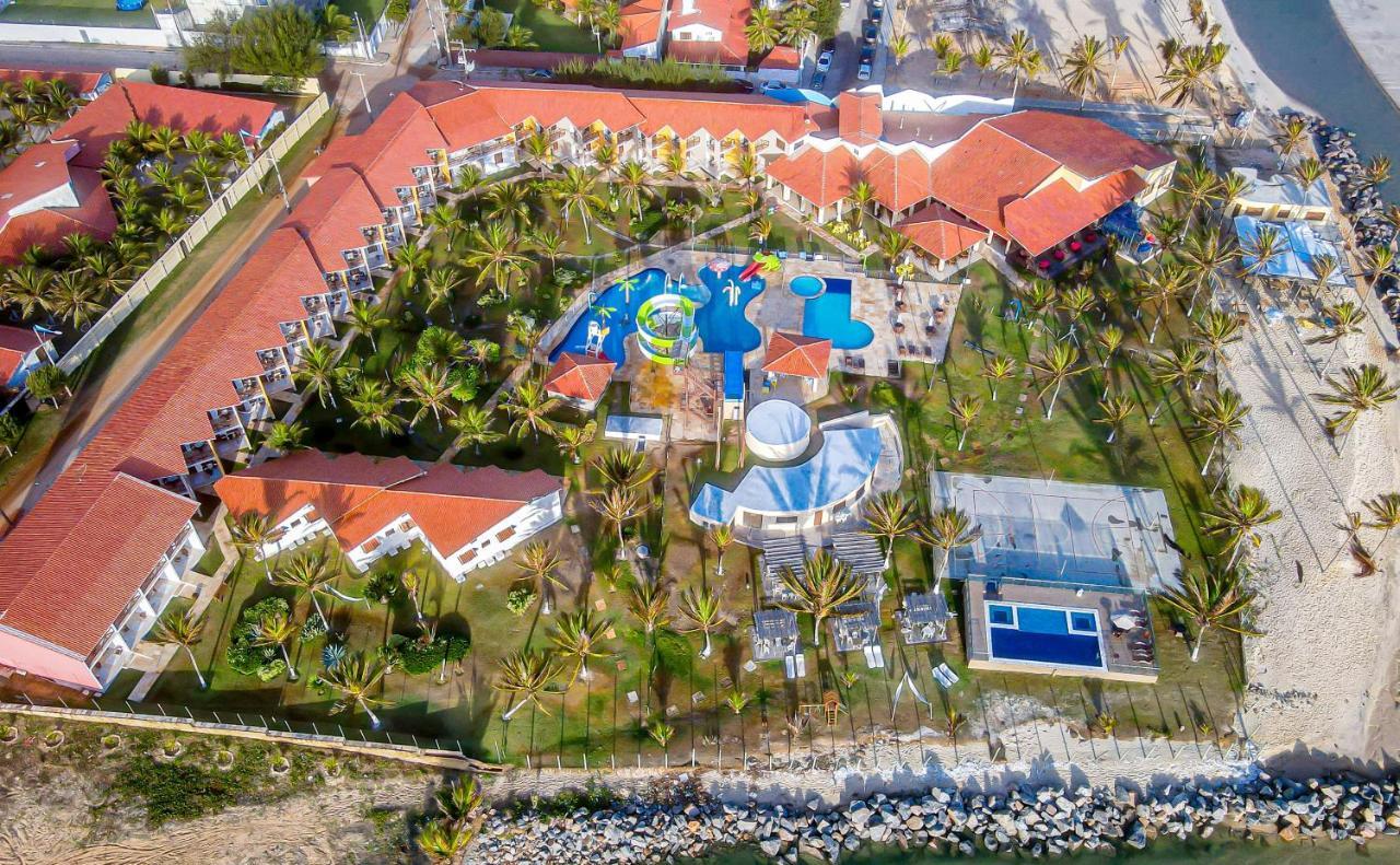 Jangadeiro Praia Hotel Resort - Parque Aquatico E Pe Na Areia Aquiraz Exterior photo